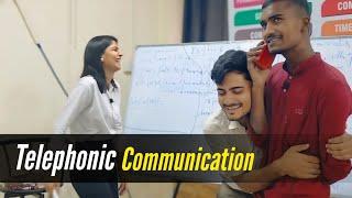 Tele communication conversation | Telephonic conversation | Telephonic Etiquette|Confidence Buliding