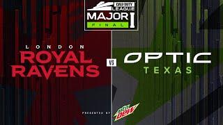 Winners Finals |  @royalravens  vs @OpTicTexas  | OpTic Major 1 | Day 4