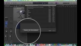 Logic Pro X - Video Tutorial 01B - Download Additional Content, Legacy Settings (ADDENDUM)