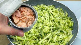 Hast du Zucchini und Thunfischkonserven zu Hause? Einfache Rezepte und sehr leckere