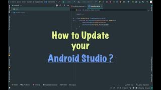 How to update Android Studio ?