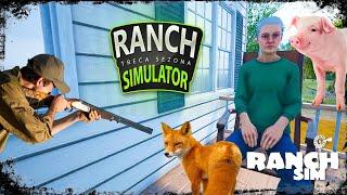 KOLJEM SVINJU ZA KOMŠINICU & LOVIM LISICE! *Ranch Simulator* S3 EP4