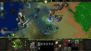 Warcraft 3 Nightelf 4v4 Random Team Game [Deutsch/German] WC3 Reforged | Full Gameplay