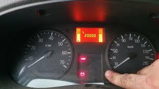 Renault kangoo reset aceite oil