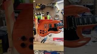 The Gibson SG - Finally Finished the Build #guitars #gibson #shorts