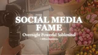 [POWERFUL] Manifest Social Media Fame - Powerful Overnight Subliminal With 1 Million Repetitions