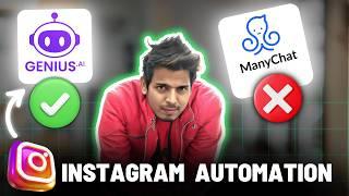 Instagram Comment Automation | Genius Ai Tutorial (How to Use) | Manychat Alternative ️