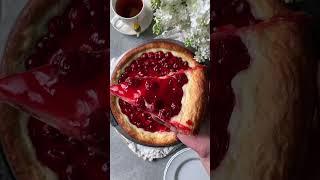 Cherry Pizza Pie - Mom’s Recipe | Olga in the Kitchen