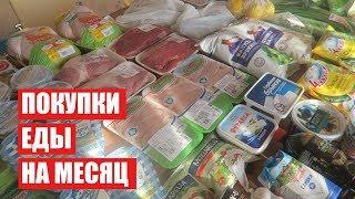 ПОКУПКИ ЕДЫ НА МЕСЯЦ  СЕНТЯБРЬ с ЦЕНАМИ  СКОЛЬКО Я ТРАЧУ? #светланабисярина