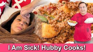 Mein Bimar Hoon! Hubby Ne Pakaya Khana Special Bhuna Keema With Aloo Recipe in Urdu Hindi - RKK