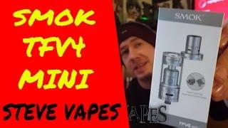 smok tfv4 mini unboxing and full review plus how to wick the rebuildable deck