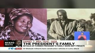 How Daniel Moi's marriage ended || President's family