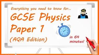 WHOLE of GCSE Physics Paper 1 in 64 mins!