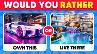 Would You Rather...? Luxury Dream Life Edition  Daily Quiz