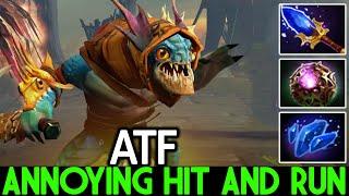 ATF [Slark] Annoying Scepter Build Epic Hit And Run Dota 2