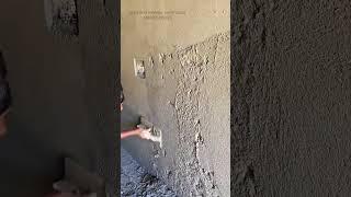 outside wall plaster work is in progress #plasterwork #plaster #civilwork #civil #construction