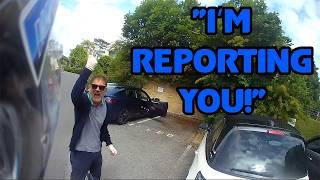 "I'm Reporting You!" UK Bikers vs Crazy, Angry People and Stupid Drivers #175