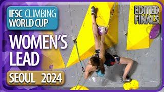 IFSC World Cup | Lead Finals | Seoul | Women’s | 2024