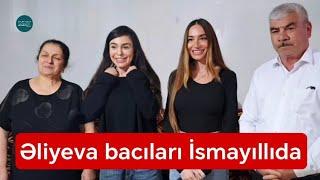 Leyla və Arzu Əliyevalar İsmayıllıda - Fotolar