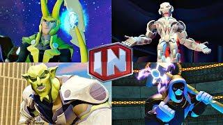 DISNEY INFINITY MARVEL SUPERHEROES - ALL BOSSES