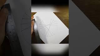 Simple Geometric Sacred Mandala ART / Geometric Drawing Chart