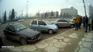 #Автомайдан в Запорожье - 15 февраля 2014 - обзор Тезис ТВ