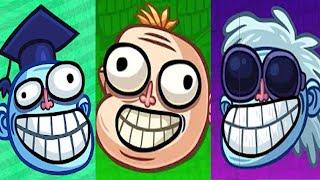 Troll Face Quest: Silly Test 1 VS 2 VS 3 All Secrets LEVELS ANDROID Gameplay Walkthrough Прохождение