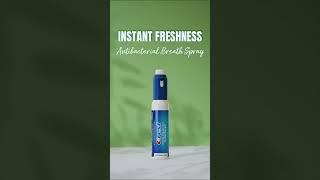 Instantly freshen your breath with Crest Pro-Health's Clean Mint flavor!