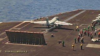 USS Nimitz Bustling Flight Ops from 2013