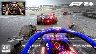 F1 26 MOD - Max Verstappen's Ford RedBull RB22 | Dutch GP Steering Wheel Gameplay