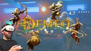 Don't Skip DEMEO! EPIC Tabletop RPG in Virtual & Mixed Reality!