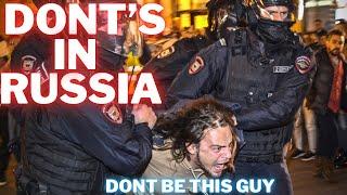 The DON’Ts of Visiting Russia | 5 Important Things