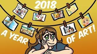 Scomicmaker's 2018 Art Tour & 2019 Goals!