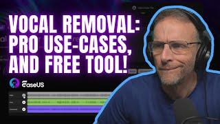 Free AI Vocal Remover - Try it now! Separate voice from music like a pro!