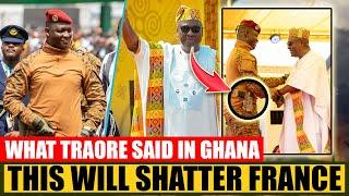 What Captain Ibrahim Traore said in Ghana – “NO ONE WILL COME TO DIVIDE US AGAIN” [English]