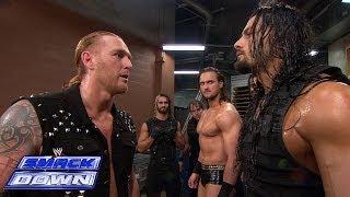 The Shield lays out 3MB backstage: SmackDown, April 25, 2014