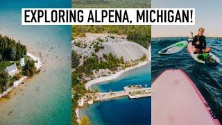 Summer In Alpena, Michigan: A weekend exploring Lake Huron: Lighthouses, Shipwrecks & Stars!