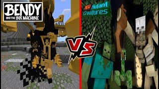 Bendy and the Ink Machine BOSSES VS Mutant Creatures Addon (Minecraft PE)