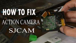 How to Fix Action Camera SJCam Error or Freeze