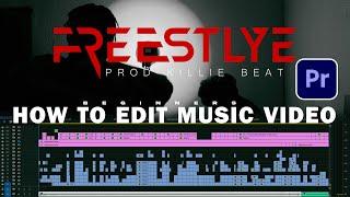 HOW TO EDIT MUSIC VIDEO  FROM 0 TO 100% IN ADOBE PREMIER PRO (BEGINNERS TUTORIAL)