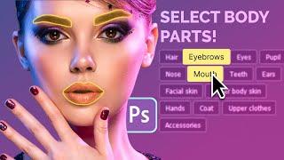 Photoshop 1-Click "Select Body Parts" | New Feature