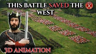 Battle Of Tours 732 AD : Animated Film