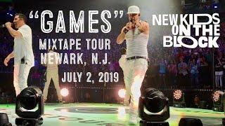 New Kids On The Block "Games" - NKOTB Mixtape Tour (Newark, NJ - July 2, 2019)