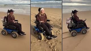 Magic Mobility's XT4 extreme off-road powerchair!