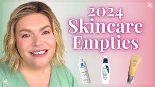 The Skincare I Actually Used Up in 2024! Empties & Reviews