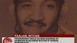 Pakikiramay mula sa mga kaanak at kaibigan nina Ritchie D'Horsie at Gary Ignacio, bumubuhos