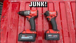 Milwaukee M18 Fuel Drills Combo Kit Review!