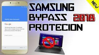 SAMSUNG BYPASS FRP 2018 PROTECTION LOCK GOOGLE ACCOUNT ON ANY SAMSUNG DEVICES