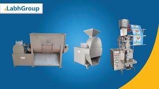 Detergent powder production line | Washing powder making machine  Labh Group