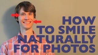 How to Smile Naturally for Photos